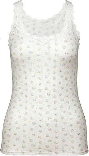 Produktbild: CALIDA Toujours Print Tank-Top Damen, mit Nadelstreifen-Optik