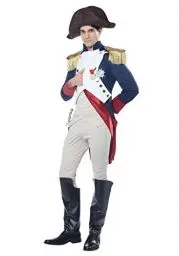 Produktbild: California Costumes Napoleon Französischer Kaiser Kostüm für Herren, Mehrfarbig/Meereswellen (Ocean Tides), M