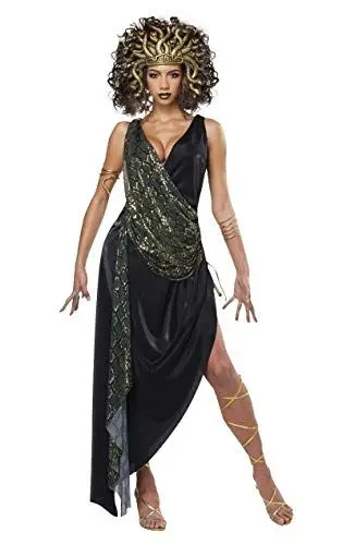 Produktbild: California Costumes Sexy Medusa-Kostüm für Damen, Mehrfarbig, L