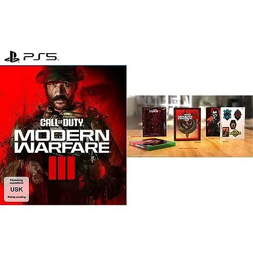 Produktbild: Call of Duty: Modern Warfare III (PlayStation 5) + Call of Duty: Modern Warfare III Pak Bundle 