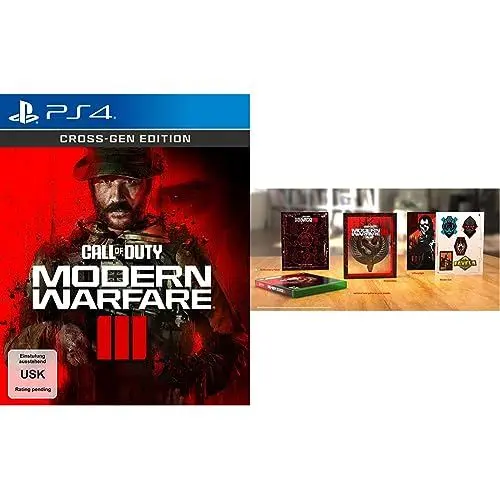 Produktbild: Call of Duty: Modern Warfare III (Playstation 4) + Call of Duty: Modern Warfare III Pak Bundle 