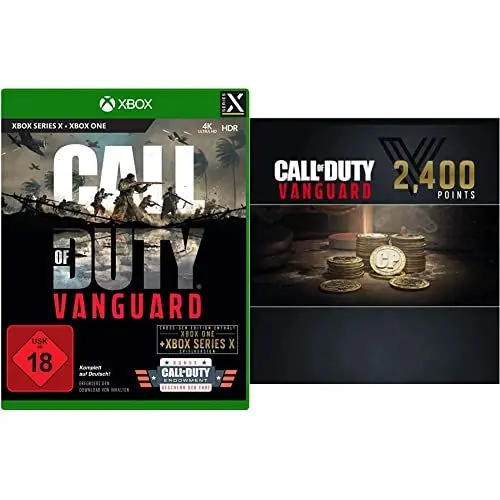 Produktbild: Call of Duty: Vanguard (exklusiv bei Amazon.de) (Xbox Series X) + 2,400 Xbox Punkte - Download Code