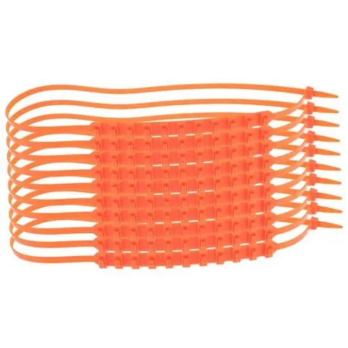 Produktbild: CALLARON 10St Kabelbinder aus Nylon Auto Schneeketten Autoreifenketten LKW-Ketten für Schnee Schneeketten für rutschfeste Notfall-Schneekette Winterreifenkette Wagen Sicherheitskette Dreck