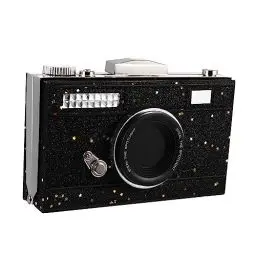 Produktbild: CALLARON Breite Tasche in Kameraform Umhängetasche Schultertasche Quadratische Tasche für Fotografie