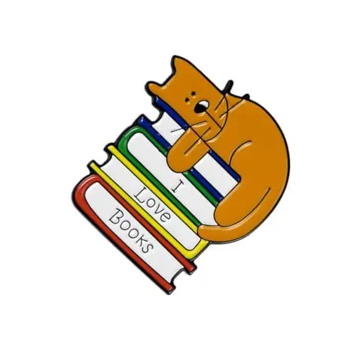 Produktbild: CALLARON Niedliche Ansteckbroschen Mit Katzenmotiv 2 Stück Anstecknadeln Für Kinder Modeaccessoires Für Taschen Hüte Schals