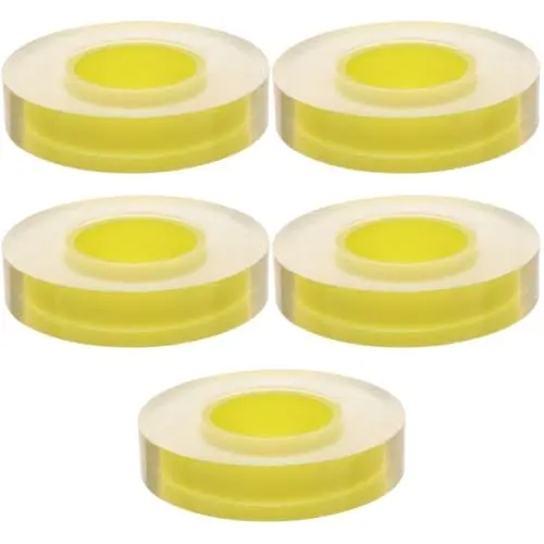 Produktbild: CALLARON 5 Rollen PVC-Schutzfolie schützend glasklare Ornamente schutzfolien stretchfolie Mich betrachten Film gucken praktische Schmuckfolie sauber Schutzmittel Zubehör Plastikfolie Kind