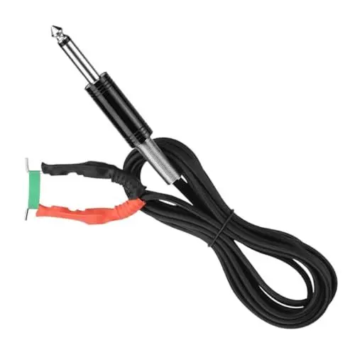 Produktbild: CALLARON Hochflexibles Tattoo-maschinenkabel Aus Silikon Mit Stabilen Anschlüssen Biegbares Tattoo-clipcord Mit Dual-core-konstruktion Für Minimierten Spannungsverlust Und Hohe Leitfähigkei