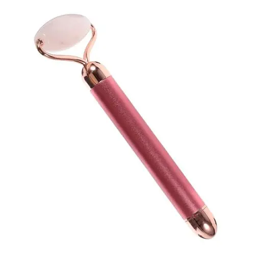 Produktbild: CALLARON Jade Roller Gesichtsmassage-werkzeug Für Strahlende Tragbarer Beauty-stick Batterie Für Tägliche Anwendung Und Entspannung