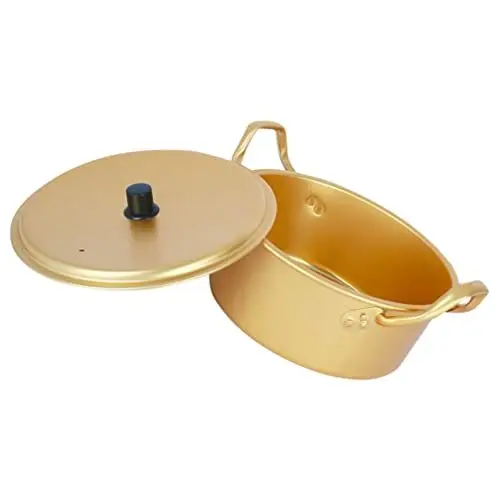 Produktbild: CALLARON Nudelhalter Aluminiumtöpfe Korea Ramentopf Mit Deckel Fast Noodles Kochtöpfe 16Cm Alutopf Mit Für Suppennudeln Koreanische Ramen Koreanische Nudeln