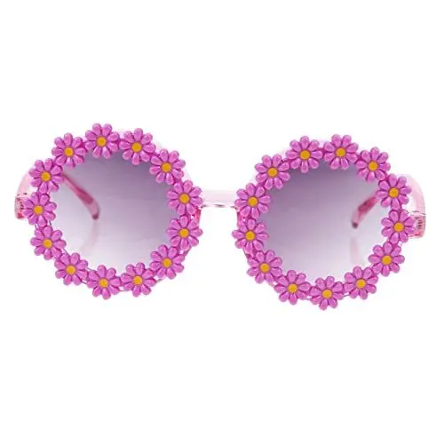 Produktbild: CALLARON Sonnenbrille Strandparty-Brille Brillen für Männer Damen rosa geschenke Partykleid Dekor einzigartige Brillen Sonnenblume Gläser Dekorationen schmücken kleiner Junge Stk Violett