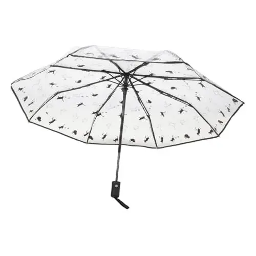 Produktbild: CALLARON Umbrellumbrella Automatischer Taschenschirm Robuster Kompakter Regenschirm Für Die Reise Kleiner Rucksack-regenschirm