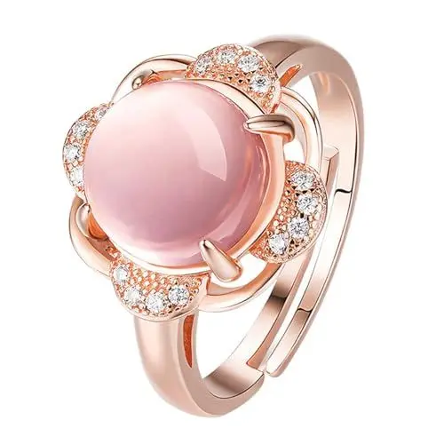 Produktbild: CALLARON Klassische Rose Gold Natur Silber Beschichtung Für Mädchen Modische Und Robuste