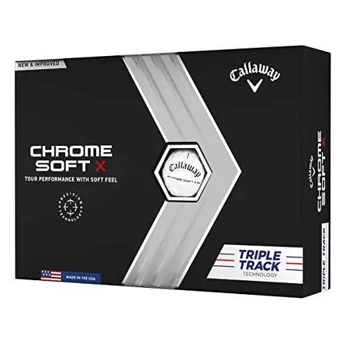 Produktbild: Callaway Golf Chrome Soft X Golfbälle (Serie 2022)