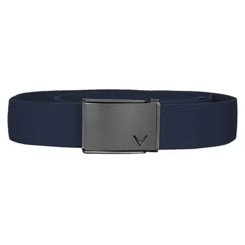 Produktbild: Callaway Golf Cut-to-Fit-Metallkasten-Schnalle Tippband-Gürtel - Peacoat