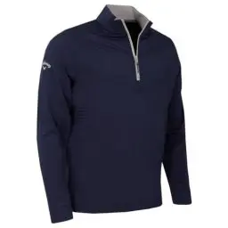 Produktbild: Callaway Golf Herren 1/4-Reißverschluss Mixed Media Golf- Peacoat - L
