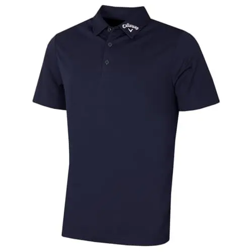 Produktbild: Callaway Golf Herren Ace Micro Texture Poloshirt - Peacoat - L