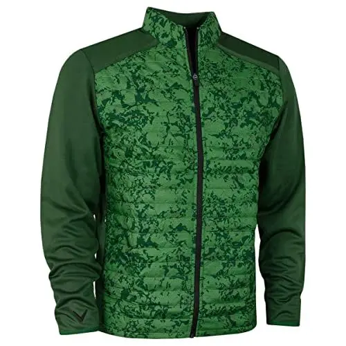 Produktbild: Callaway Golf Herren Camo Gedruckt Gemischte Pullover - Online Lime - M