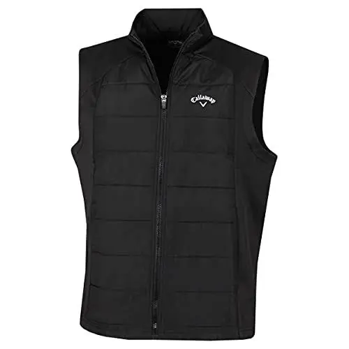Produktbild: Callaway Golf Herren Full Zip Puffer Weste - Kaviar - L