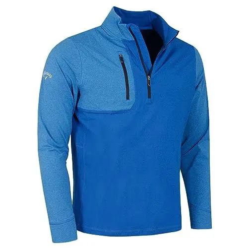Produktbild: Callaway Golf Herren Mixed Media Atmungsaktiver Pullover - Lapisblau - M