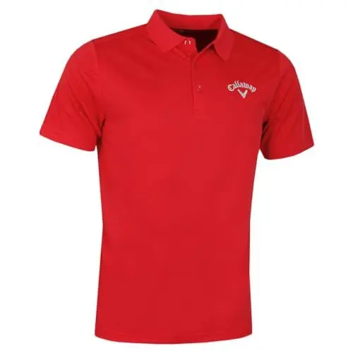Produktbild: Callaway Golf Herren Swingtech Fest Golf-Polo-Hemd - True Red - XL