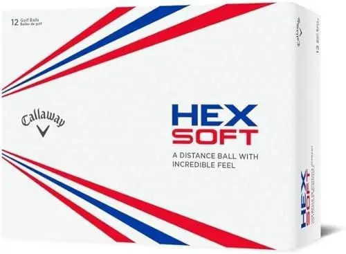 Produktbild: Callaway Golf Hex Soft Golfbälle, Weiß