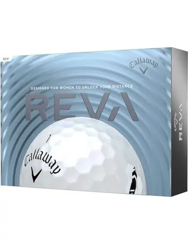Produktbild: Callaway Golf REVA Golfbälle 2021, Einheitsgröße, Pearl