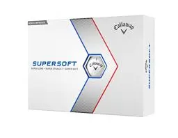 Produktbild: Callaway Golf Unisex Supersoft 23 12 Pack Performance Golf Bälle - Weiß, one dozen