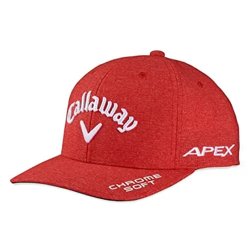 Produktbild: Callaway Herren TA Performance Pro Tour 23 Cap, Rot meliert, Einheitsgröße