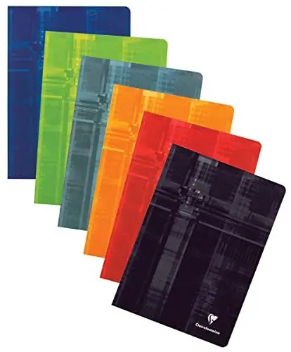 Produktbild: Calligraphe 63122C Heft (DINA4, kariert, 90g, 40 Blatt) 1 Stück farbig sortiert