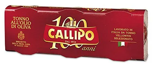 Produktbild: CALLIPO TUNA OLIVENÖL GR 80X3