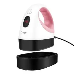 Produktbild: Calogy Transferpresse Mini Hitzepresse, Presse Plotter Maschine, Kleine Heißpresse mit 3 Heizstufen, Tragbare Mini Heat Press Temperaturanzeige Für T-Shirts, Schuhe, Hüte, HTV-Vinyl-Projekte (Rosa)