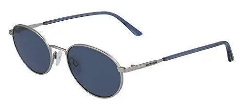 Produktbild: Calvin Klein CK20317S-045 Herren Sonnenbrillen Satin Silver / Solid Blue