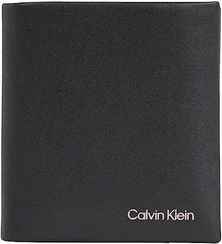 Produktbild: Calvin Klein CK CONCISE TRIFOLD 6CC W/COIN Geldbörsen Herren, Schwarz (Ck Black), OS
