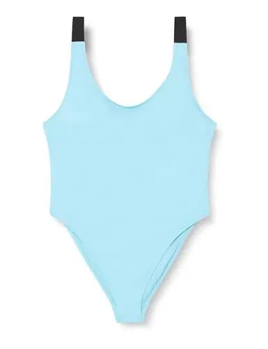Produktbild: Calvin Klein Damen Badeanzug Scoop Back One Piece Nylon Tiefer Rücken