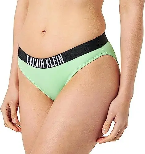 Produktbild: Calvin Klein Damen Bikinihose Classic Sport, Grün (Ultra Green), L