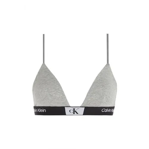 Produktbild: Calvin Klein Damen Bikini Oberteil Triangel Weiche Cups, Grau (Grey Heather), L