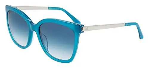 Produktbild: Calvin Klein Damen CK21703S Sonnenbrille, Milky Teal Blue, Einheitsgröße