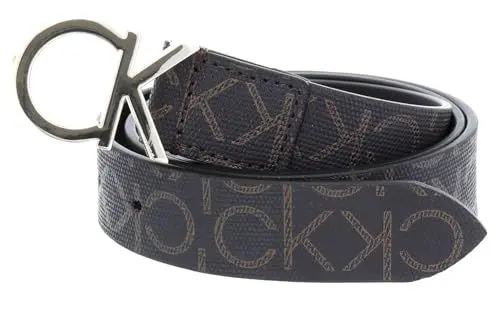 Produktbild: Calvin Klein Damen CK MONO BELT 3CM Gürtel,, per pack Braun (BROWN MONO 0HD), 80|#80|#6621 (Herstellergröße: 80)