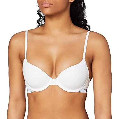 Produktbild: Calvin Klein Damen Contour BH mit Bügel, Weiß (White), 70A (32A)