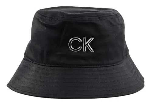 Produktbild: Calvin Klein Damen Fischerhut Re-Lock Bucket Hat , Schwarz (Ck Black), Einheitsgröße