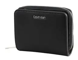 Produktbild: Calvin Klein Damen Geldbörse Ck Must Wallet Flap Klein, Schwarz (Ck Black), Einheitsgröße