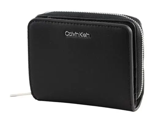 Produktbild: Calvin Klein Damen Geldbörse Ck Must Wallet Flap Klein, Schwarz (Ck Black), Einheitsgröße