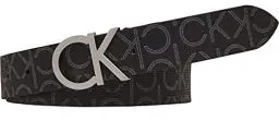 Produktbild: Calvin Klein Damen CK MONO BELT 3CM Gürtel,, per pack Schwarz (BLACK MONO 0GJ), 80|#80|#6621 (Herstellergröße: 80)