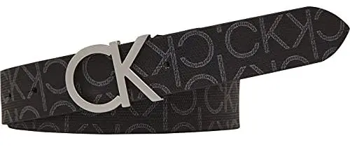 Produktbild: Calvin Klein Damen CK MONO BELT 3CM Gürtel,, per pack Schwarz (BLACK MONO 0GJ), 80|#80|#6621 (Herstellergröße: 80)