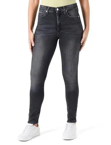 Produktbild: Calvin Klein Damen High Rj20J224493 Skinny, Denim Black, 25W / 32L