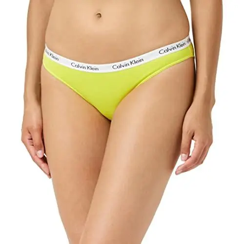 Produktbild: Calvin Klein Damen Karussell Unterwäsche im Bikini-Stil, Citrina, 32
