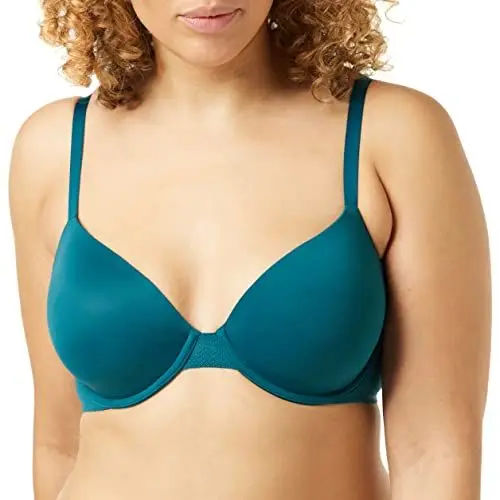 Produktbild: Calvin Klein Damen Lightly Lined Demi BH-Einlage, Topaz Gemstone, 75E