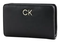 Produktbild: Calvin Klein Damen RE-Lock Bifold French Wallet K60K608992 Geldbörsen, Schwarz (Ck Black)