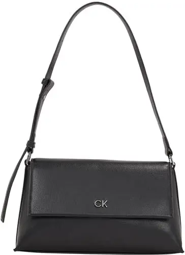 Produktbild: Calvin Klein Damen Schultertasche Daily Shoulder Bag mit verstellbarem Riemen, Schwarz (Ck Black), Einheitsgröße