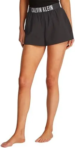 Produktbild: Calvin Klein Damen Shorts mit Logobund, Schwarz (Pvh Black), M